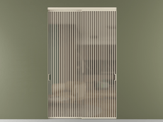 Перегородка Формато внутри проёма 2 створки