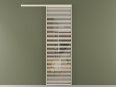 Перегородка Формато вдоль стены 1 створка