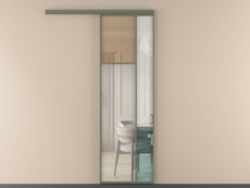 Перегородка Мозаик вдоль стены 1 створка