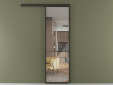 Перегородка Формато вдоль стены 1 створка