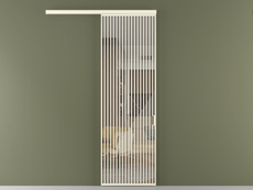 Перегородка Формато вдоль стены 1 створка