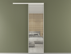 Перегородка Формато вдоль стены 1 створка