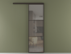 Перегородка Формато вдоль стены 1 створка