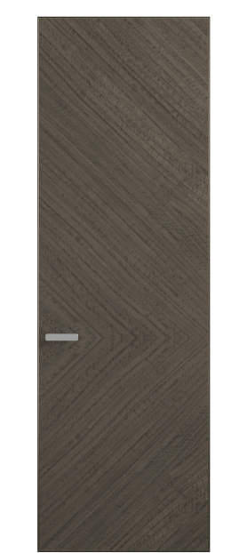 Дверь межкомнатная 0202 ЭВСМФ Эвкалипт серый матовый фризе. Цвет Эвкалипт серый матовый фризе. Материал Шпон эвкалипта Naturwood. Коллекция Rift. Картинка.