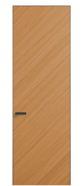 Дверь межкомнатная 0200 ДМНМР Дуб миндальный матовый. Цвет Дуб миндальный матовый рифт. Материал Радиальный шпон Naturwood. Коллекция Rift. Картинка.