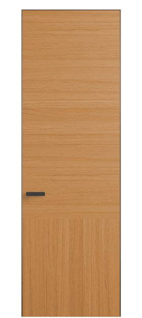 Дверь межкомнатная 0204 ДМНМР Дуб миндальный матовый. Цвет Дуб миндальный матовый рифт. Материал Радиальный шпон Naturwood. Коллекция Rift. Картинка.
