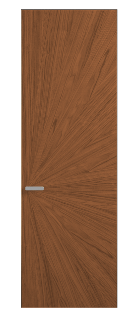 Межкомнатная дверь 0206 ОМДМР. Цвет Орех медный матовый. Материал Радиальный шпон Naturwood. Коллекция Rift. Фото. Дверь межкомнатная 0206 ОМДМР. Цвет Орех медный матовый. Материал Радиальный шпон Naturwood. Коллекция Rift. Картинка.