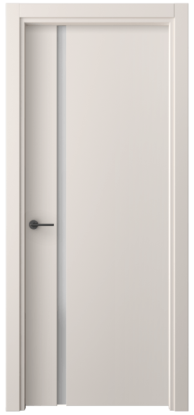Дверь межкомнатная 4222 ПЭТБ САТ. Цвет ПЭТ тёплый-белый. Материал ПЭТ. Коллекция Фридом. Картинка.