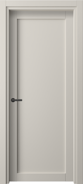 Дверь межкомнатная 2101 ПЭСС. Цвет ПЭТ светло-серый. Материал ПЭТ. Коллекция Neo. Картинка.