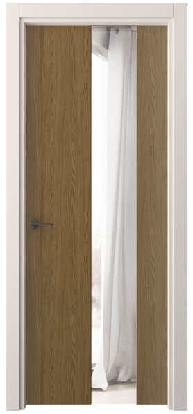 Дверь межкомнатная 4226 ТФД ДВ ЗЕР. Цвет Торфяной дуб. Материал Ламинатин. Коллекция Freedom. Картинка.