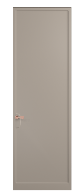 Дверь межкомнатная 7501 МБСК. Цвет Матовый бисквитный. Материал Гладкая эмаль. Коллекция Softform. Картинка.