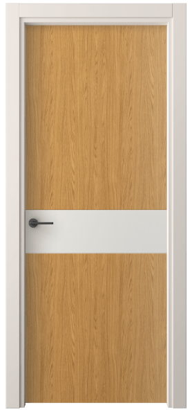 Дверь межкомнатная 4221 ВНД. Цвет Ванильный дуб. Материал Ламинатин. Коллекция Freedom. Картинка.