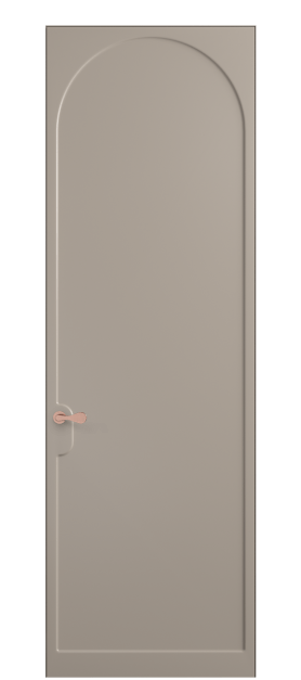 Дверь межкомнатная 7503 МБСК. Цвет Матовый бисквитный. Материал Гладкая эмаль. Коллекция Softform. Картинка.