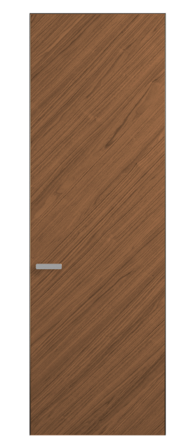 Дверь межкомнатная АКП 0200 ОУММР Орех умбра матовый. Цвет Орех умбра матовый рифт. Материал Радиальный шпон Naturwood. Коллекция Rift. Картинка.