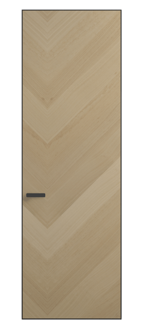 Дверь межкомнатная АКП 0201 ЭВБМ Эвкалипт бежевый матовый. Цвет Эвкалипт бежевый матовый. Материал Шпон эвкалипта Naturwood. Коллекция Rift. Картинка.